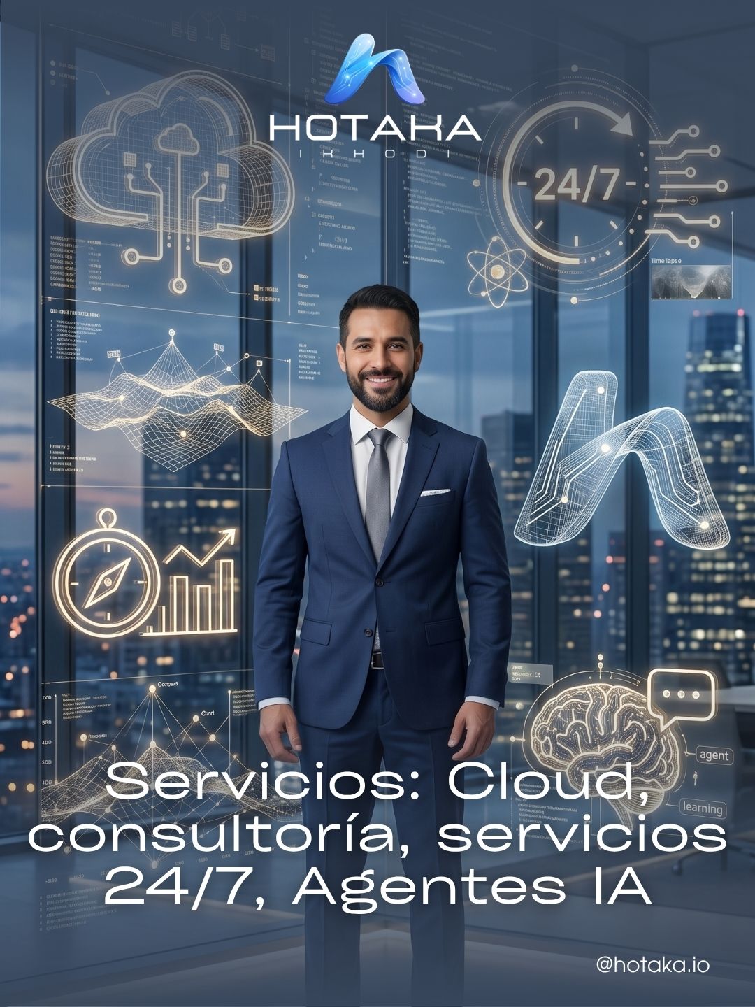 Servicios: Cloud, consultoría, servicios 24/7, Agentes IA Servicios: Cloud, consultoría, servicios 24/7, Agentes IA