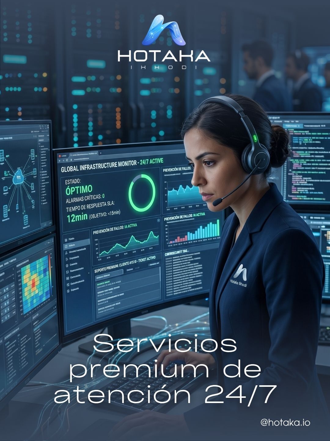 Servicios premium de atención 24/7 Servicios premium de atención 24/7