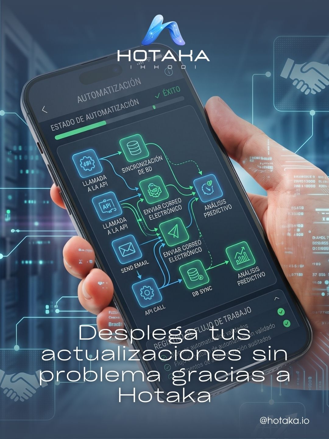Desplega tus actualizaciones sin problema gracias a Hotaka